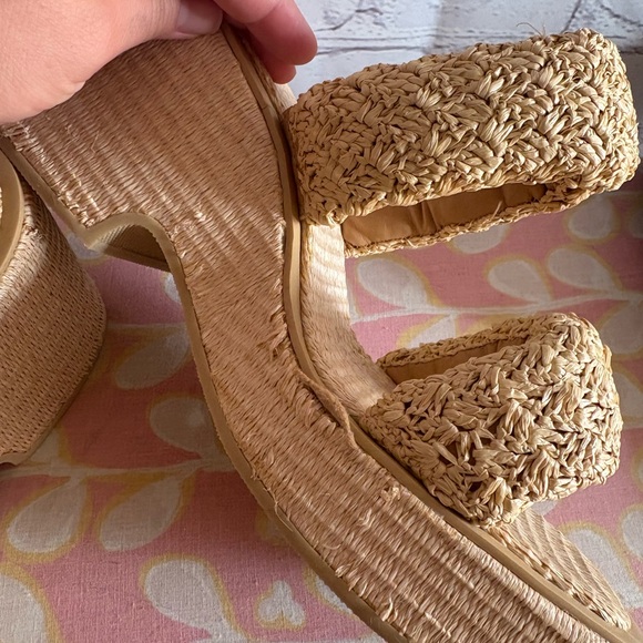 FARM Rio Raffia Platform Sandal - Picture 8 of 14
